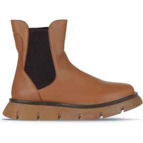 Resim Bueno Shoes Taba Deri Kadın Düz Bot 01WZ1503 01WZ1503 