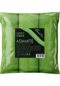 Resim Smartbee Adamite 3’Lü Mikrofiber Oto Temizlik Bezi 40×40 265Gsm 