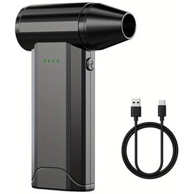 Resim Willowhaven Black 100000 Rpm Elektrikli Üfleyici Temizlik Kiti Oto Kurutma Bilgisayar Klavye Toz Temizleyici 