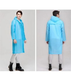 Resim Tbg Pratik Kalin Unisex Çit Çitli Yağmurluk - Mavi 