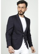 Resim Cazador 1012 Erkek Blazer Ceket 24YCEED01012-R1078 Lacivert 