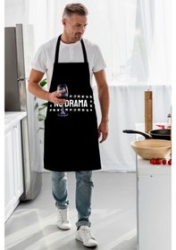Resim Adawall No Drama Mutfak Önlüğü 