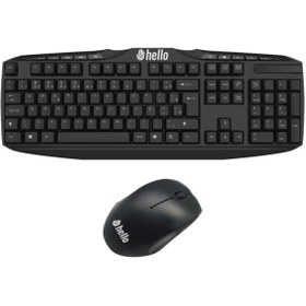 Resim Hello Hl-4620 Multımedıa Klavye + 3d Mouse Kablolu Set P5973S1517 