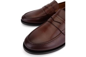Resim Rossi Erkek Hakiki Deri Kahverengi Loafer Ayakkabı 668 1457 Erk Ayk SK25-26 Cotto 