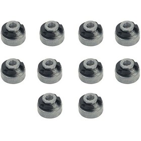 Resim Xurunkeji Harley Davidson Electra Glide Dyna Sportster Softail İçin Motosiklet Arka Çamurluk Koltuğu Cıvata Vida Montaj Somunu, 10 Adet 