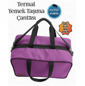 Resim SEVBAGS SEFERTASI YEMEK TAŞIMA TERMAL TERMOS ÇANTA 