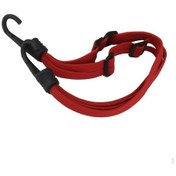 Resim Kırmızı Motosiklet Bagaj Kask Dağı Halat Kayışı Ayarlanabilir 