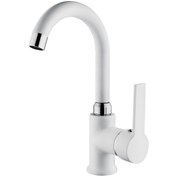 Resim İtimat Kısa Kugu Mix Lavabo Bataryası Idea Beyaz 563K.Cw 