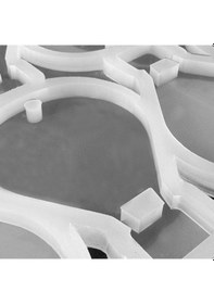 Resim Epoksi Çoklu Silikon Kalıp Kapadokya Balonu Delikli Anahtarlık Kolye Süs Kalıbı 10 Lu 