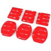 Resim Sony Aksiyon Kamera Uyumlu 3 X Oval 3 X Düz Yapıştırma 