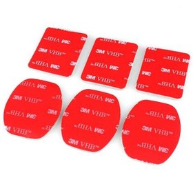 Resim Sony Aksiyon Kamera Uyumlu 3 X Oval 3 X Düz Yapıştırma 