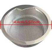 Resim Dashanshop 14.4cm Paslanmaz Çelik Evye Filtresi 5.67inch Dayanıklı Restoran Mutfak Süzgeci 