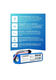 Resim Xiaomi Mi Robot Vacuum S10 Plus Uyumlu Batarya Standart Kapasite 5200mah Robot Süpürge Pil B105 