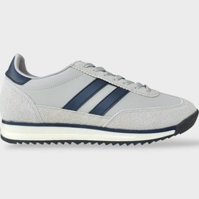 Resim Liger Erkek Cilt Günlük Rahat Spor Ayakkabı GRİ - LACİVERT 