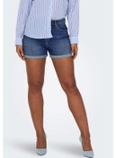 Resim Only Onljosephınestretch Short Mavi Kadın Şort Mavi 