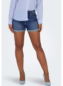 Resim Only Onljosephınestretch Short Mavi Kadın Şort Mavi 
