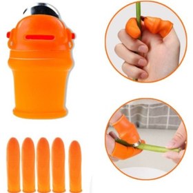 Resim Pazarcan Baş Parmak Sebze Ayıklayıcı Set Kadın 