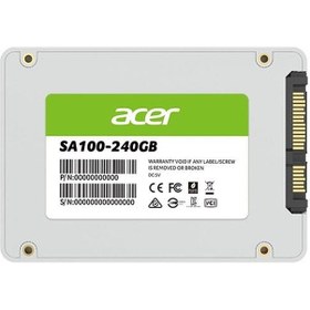 Resim Acer Sa100 2.5'' Sata 240gb Ssd 