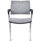 Resim Koltukstilim Sahra Gri Kumaş Bekleme Koltuğu Ofis Koltuğu Diğer 