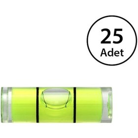 Resim Silindir Su Terazisi Tüpü Yatay Ölçüm Askı Aparatı İçin 25 Adet 