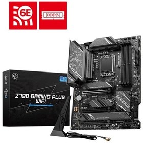 Resim Msı Z790 Gamıng Plus Wıfı Ddr5 7200mhz 1xhdmı 1xdp 4xm.2 Usb 3.2 