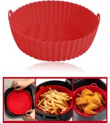 Resim Silicolife Airfryer Silikon Pişirme Kabı – Tüm Hava Fritözleriyle Uyumlu Silicolife