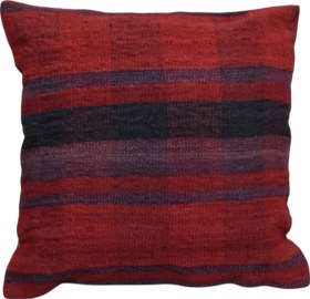 Resim Zehra Abla Halı Yeni El Dokuma Dekoratif Kilim Kırlent Yastık Kılıfı 6523 Çok Renkli 