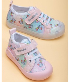 Resim Şirinbebe Şiringenç Keten Pudra Kız İlkadım Bebek Çocuk Ayakkabısı-2893-pudra Pudra 