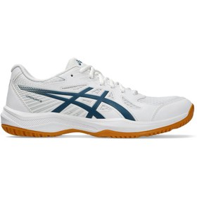 Resim Asics Upcourt 6 Unisex Voleybol Ayakkabısı 1071A104-100 Beyaz 