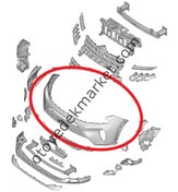 Resim Citroen C5 Aircross (2022-2025) Ön Tampon (Orijinal) 