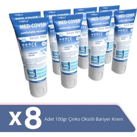 Resim Med-Cover Çinko Oksit Bariyer Krem 8 x 100 G 