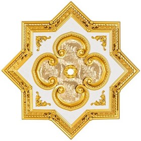 Resim Yıldız Altın Saray Tavan Göbek 90 cm 