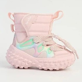 Resim United Colors Of Benetton Pembe Cırtlı Bağcıklı Kız Çocuk Bot BNI-11077 P 