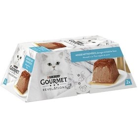 Resim Purina Gourmet Revelations Sığır Etli Kedi Yaş Maması 2 x 57 G 