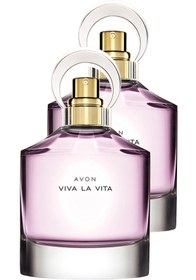 Resim Avon Viva La Vita Kadın Parfüm Edp 50 Ml. Ikili Set 