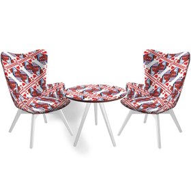 Resim ReHome Lara Fiskos Set - Kırmızı 