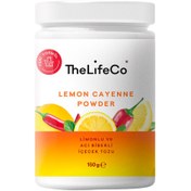 Resim THELİFECO Limonlu Acı Biberli İçecek Tozu 150g 