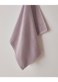 Resim English Home Stripe Pamuk Yüz Havlusu 50x70 Cm Gül Kurusu Gül Kurusu 