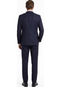 Resim UKİ Lacivert Comfort Fit Klasik Pantolon 
