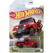 Resim Hot Wheels Mud Runner Arabalar '67 Jeepster Commando 