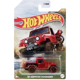 Resim Hot Wheels Mud Runner Arabalar '67 Jeepster Commando 