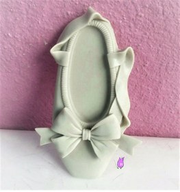 Resim Kurdaleli 13 Cm Babet Terlik Ayakkabı Silikon Kalıp K-116 
