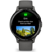 Resim Garmin Venu 3s Slate Gri Kayışlı 
