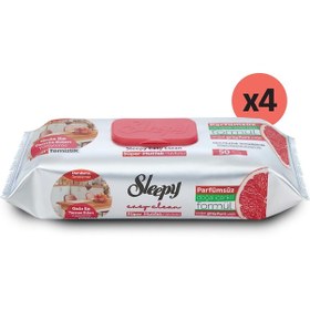 Resim Easy Clean Süper Yüzey Temizlik Mutfak Havlusu&Mendili Greyfurt Yağlı 4X50 (200 Yaprak) 