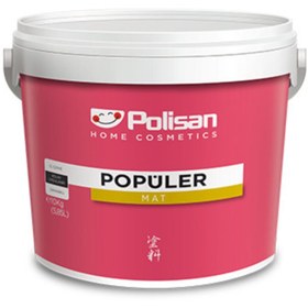 Resim Polisan Popüler Mat Plastik Iç Cephe Boyası 3 Kg - Dingin Gri(Ci7601) 