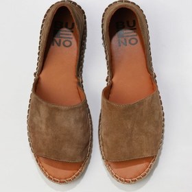 Resim Bueno Shoes 01WQ2413 Taba Süet Kadın Espadril Ayakkabı 