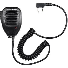 Resim Dianziye Baofeng Uv-5r İçin Profesyonel El Mikrofonu - Yüksek Ses Kalitesi, Genişletilebilir Kablolu, Kol Klipsi İle İletişim Aksesuarı 
