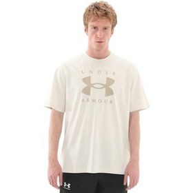 Resim Under Armour Ua M Hw Os Branded Ss Erkek T-Shirt Beyaz 