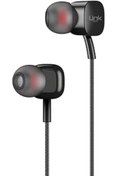 Resim Qedii Linktech H15 Mikrofonlu Kulak İçi Kablolu Kulaklık 3.5Mm Siyah 