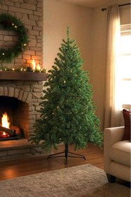 Resim PARTİ SEPETİ Yeşil Yılbaşı Çam Ağacı 190 Cm 720 Dal 